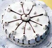 Torta od „rozen“ kora s belom čokoladom